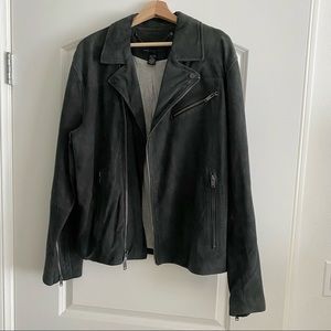 Marc by Marc Jacobs 100% Suede Moto Jacket